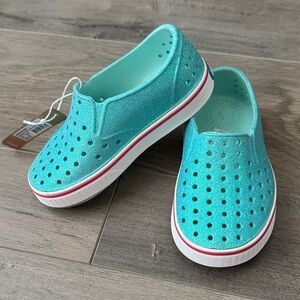 Native Kids Turquoise Water Shoes
